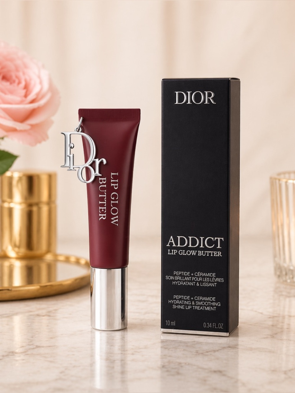 Dior Addict Lip Glow Butter -  104 Black Cherry - New in Box